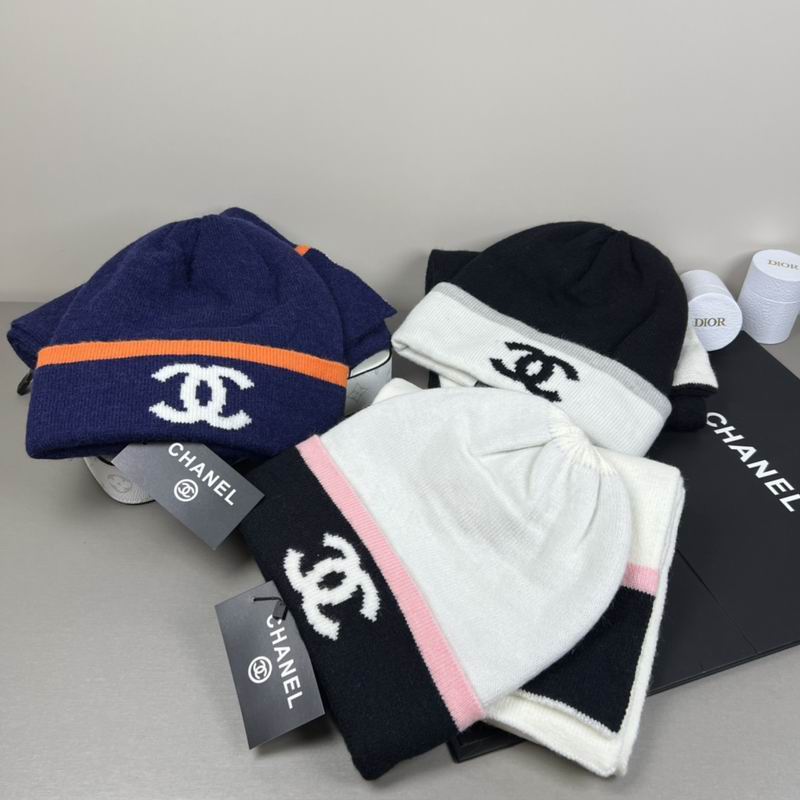 Chanel  scarf hat dx05